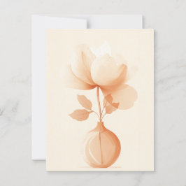 Punkt punkt blomning #008 vykort