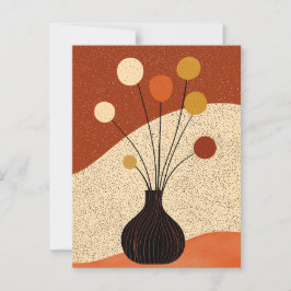 Punkt punkt blomning #012 vykort