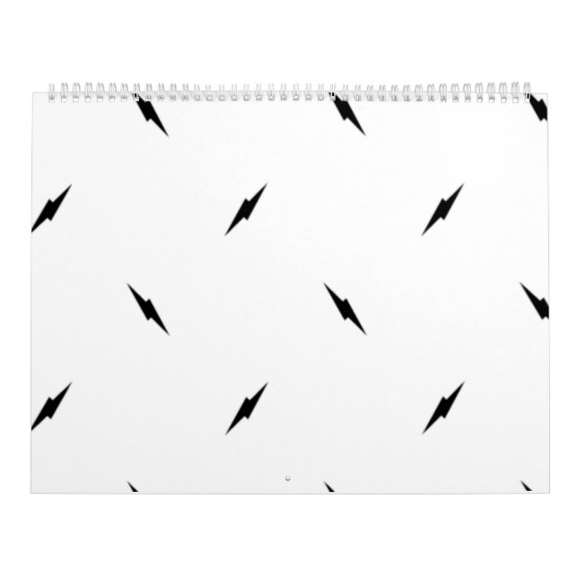 Punkt, svart kalender (Omslag)