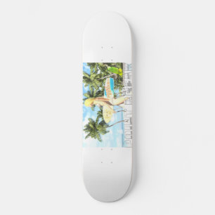Punktbrytning 01 mini skateboard bräda 18,5 cm