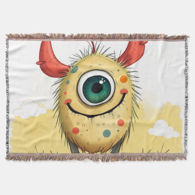 „Pünktchen das Einauge“ Filt (Framsidan)