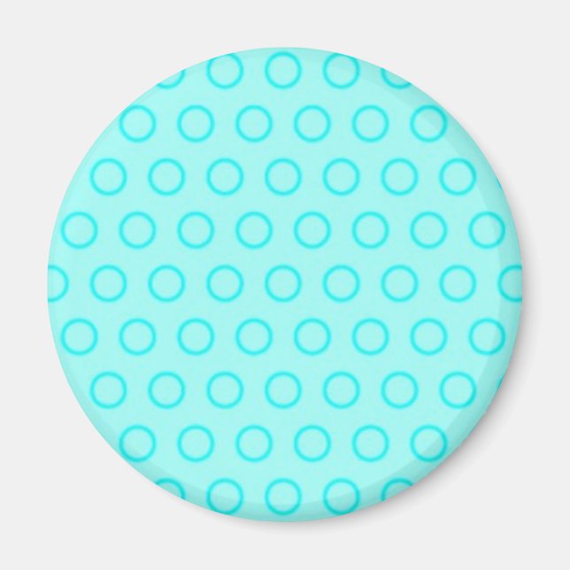 punkte kreise dots polka tupfen getupft magnet (Framsidan)