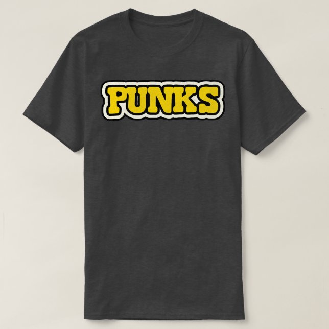 Punkten slår krigarfilmen t shirt (Design framsida)