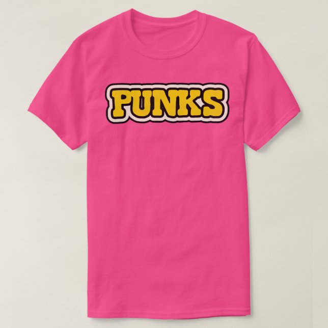 Punkten slår krigarfilmen t shirt (Design framsida)