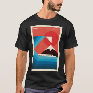 Punkten Tåg Poster T Shirt