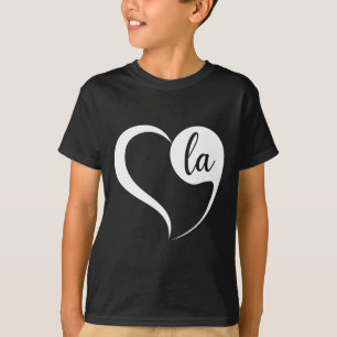 Punktens hjärtekomma La Harris Fru talman T Shirt