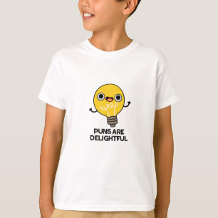Punkter är fina, fina, fina, bulbpuder t shirt