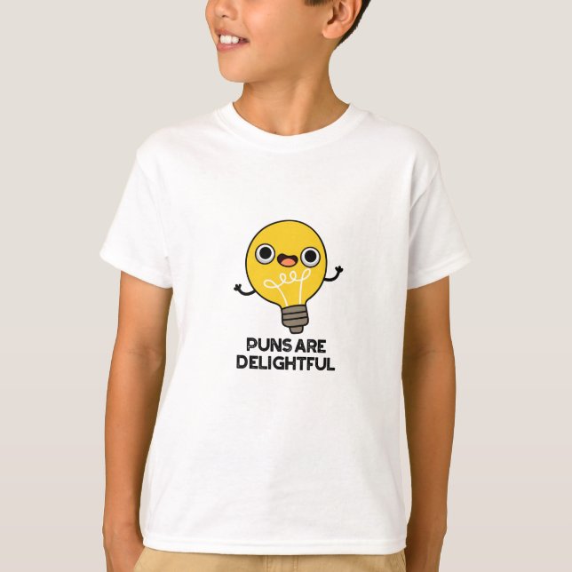 Punkter är fina, fina, fina, bulbpuder t shirt (Framsida)
