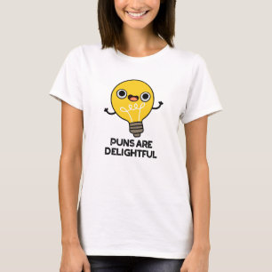 Punkter är fina, fina, fina, bulbpuder t shirt