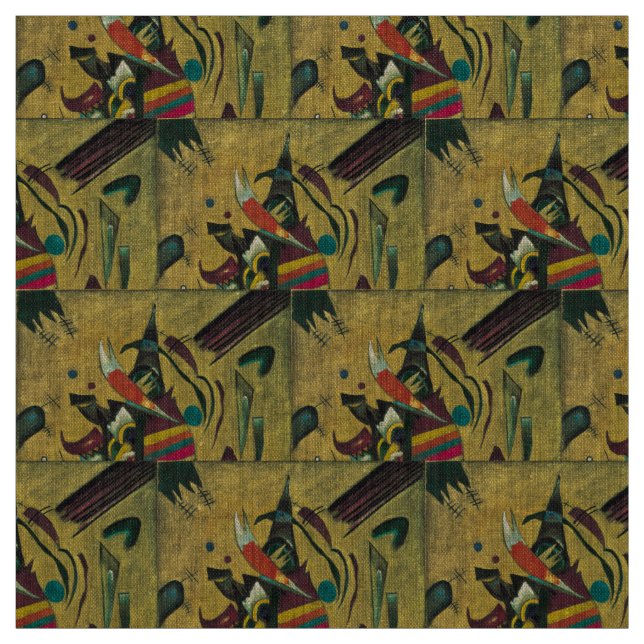 Punkter av Wassily Kandinsky Tyg (Provkarta)