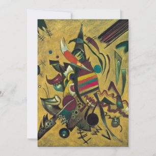 Punkter av Wassily Kandinsky, Vintage Expressionis Inbjudningar