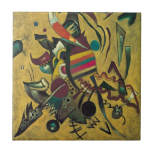 Punkter av Wassily Kandinsky, Vintage Expressionis Kakelplatta
