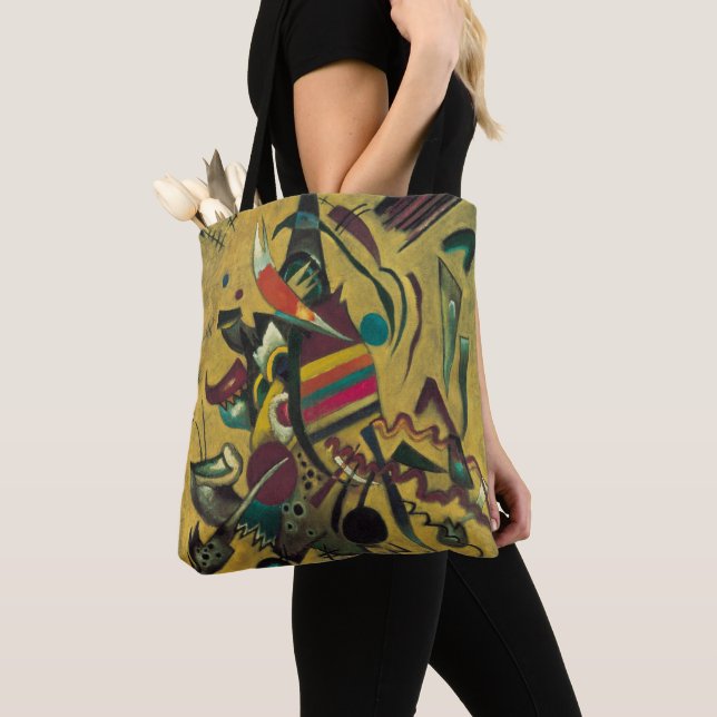 Punkter av Wassily Kandinsky, Vintage expressionis Tygkasse (Närbild)