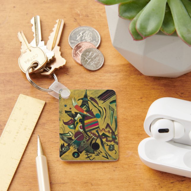 Punkter av Wassily Kandinsky, Vintagens uttrycksfr Nyckelring (Skrivbord)
