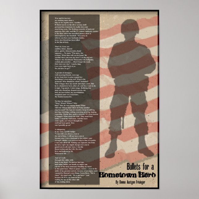 Punkter för en Hometown Hero Poster (Framsidan)