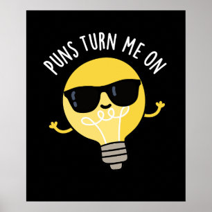 Punkter gör att jag sätter på Mörk BG för Ljusglöd Poster