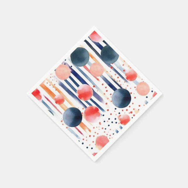 Punkter och Rand 5 Pappersservett (Hörn)