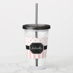 Punkter och Rand Take Away Mugg