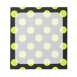 Punkter och svarta Gräns Anteckningsblock