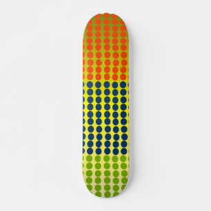 Punkter - old school skateboard bräda 21,6 cm