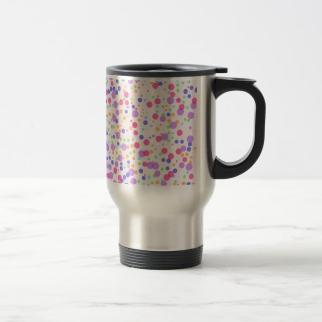 Punkter på Rosa Resemugg (Höger)