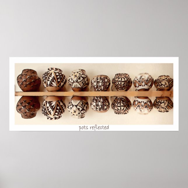 Punkter reflekterade, poster (Framsidan)