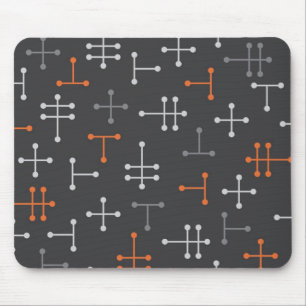 Punkter - Retro Modern Abstrakt Mousepad Musmatta