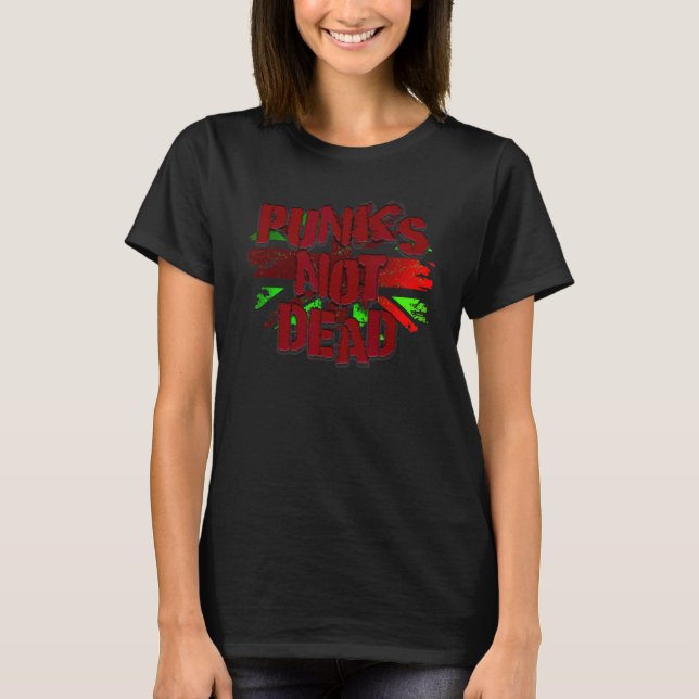 Punkter som inte är döda för segmentet Sten Fläkt  T Shirt (Framsida)