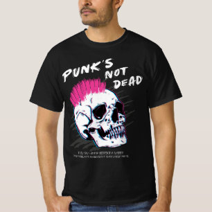 Punkter som inte är döda - Skullklippsmusik - Gaml T Shirt