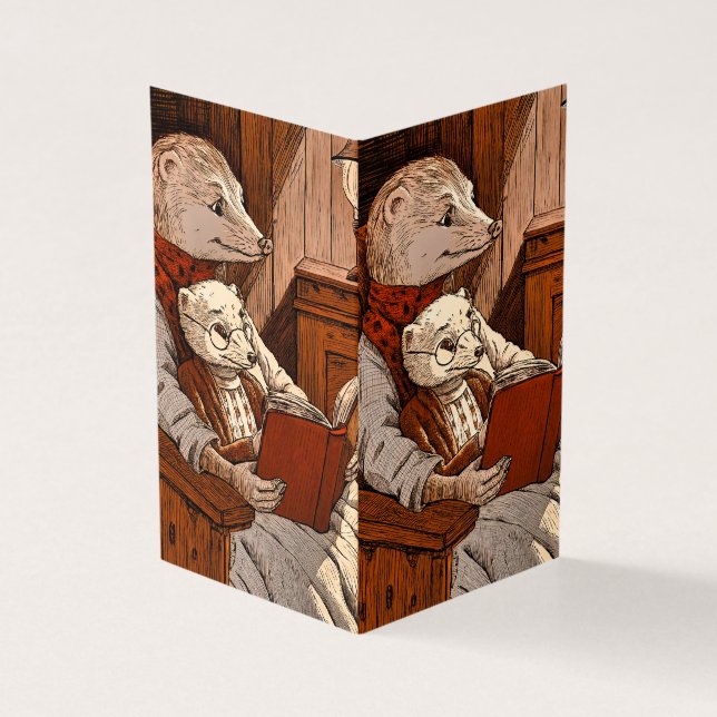 Punkter som läser en bok kort (Utsida)