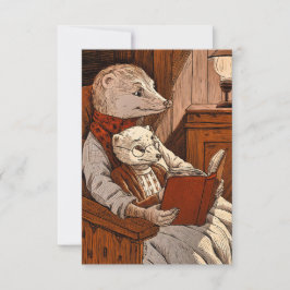 Punkter som läser en bok kort