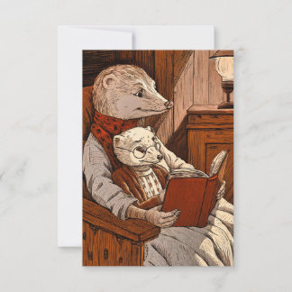 Punkter som läser en bok kort