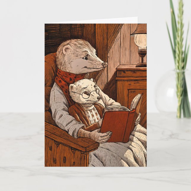 Punkter som läser en bok kort (Framsida)