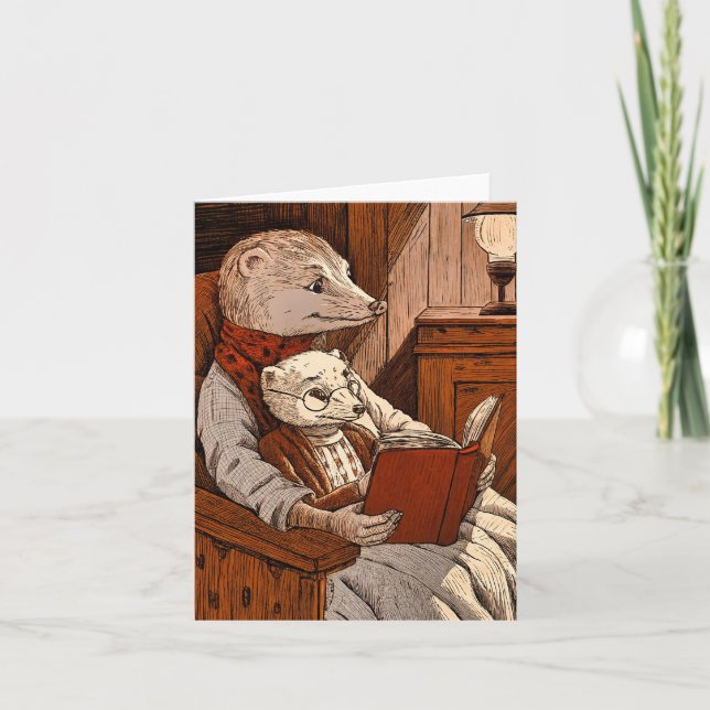 Punkter som läser en bok kort (Framsida)