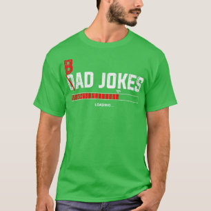 Punkter som läser in Pappa skämt Dåligt skämt Punn T Shirt