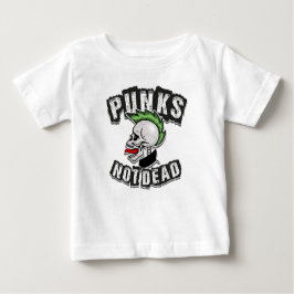 Punkter utan dödlig skal, mohawk Punk Sten Rocker T Shirt