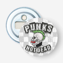 Punkter utan Skull, mohawk Punk Sten Rocker