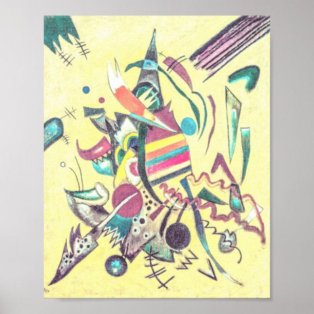 Punkter - Wassily Kandinsky Poster (Framsidan)