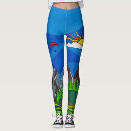 Punkteringsbaljor Leggings