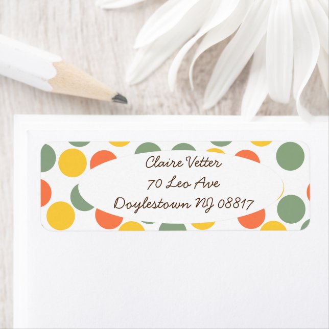 Punktetikett Returadress Etikett (Insitu)