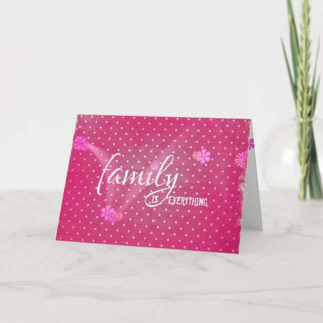 punktfödelsedatum för mamma-polka kort (Framsida)