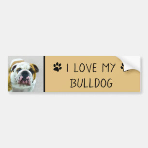 Punkthundsmålning - Cute Original Hund Art Bildekal