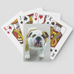 Punkthundsmålning - Cute Original Hund Art Casinokort