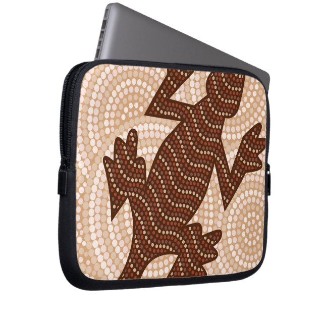 Punktmålning för originalödla laptop sleeve (Framsidan Höger)