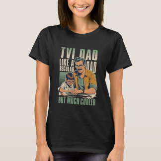 Punktskriftslärare Blind Synskadad Undervisning T Shirt