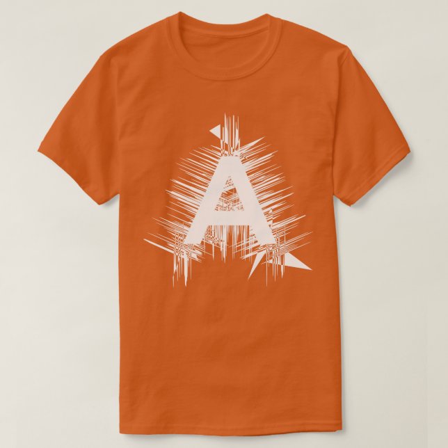 punkttypgrafisk design t shirt (Design framsida)