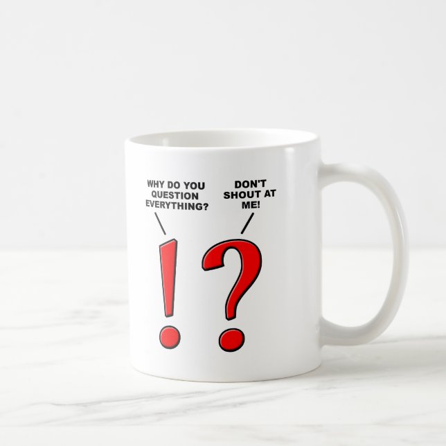 Punktuation Rolig Mugg (Höger)