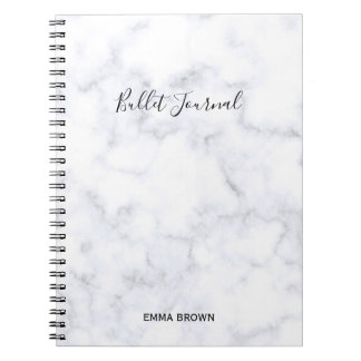 Punktuppställning Journal med elegant och modern m Anteckningsbok