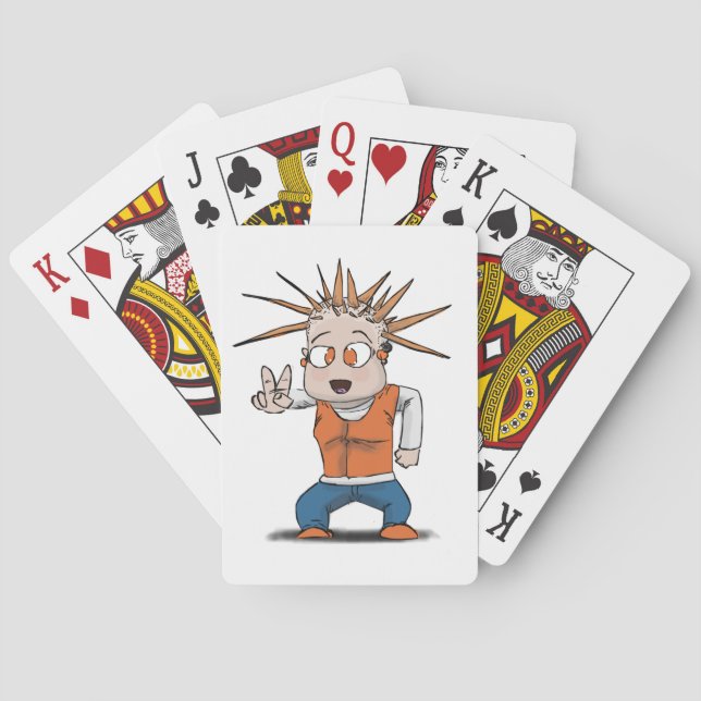 Punkungar Casinokort (Baksidan)