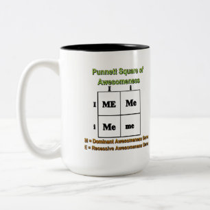 Punnett Square of Awesomeness Two-Tone Coffee Mugg